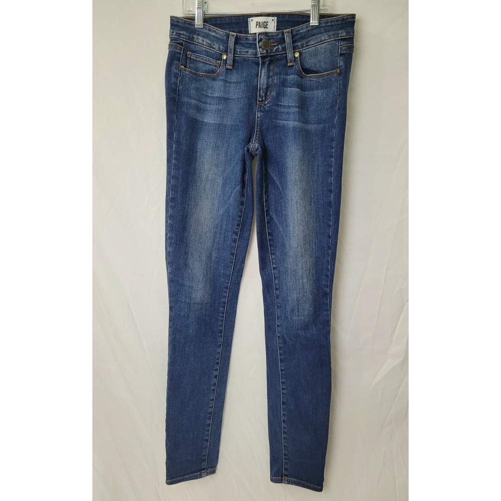 PAIGE Denim Jeans Womens Verdugo Ultra Skinny Stretch Denim Mid Rise Size 26